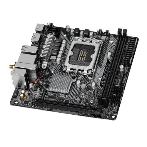 Asrock H610M ITX/eDP, Intel H610, 1700, Mini ITX, 2 DDR4, HDMI, DP, eDP, Wi-Fi, PCIe4, 1x M.2 - X-Case UK T/A ROG