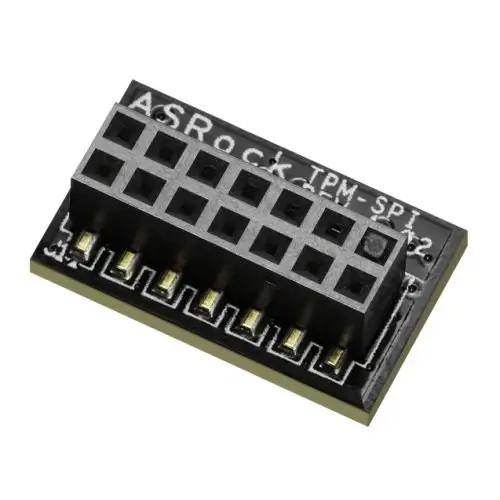 Asrock (TPM-SPI) TPM Module, 14-1 TPM Header, SPI Interface, Family 2.0, Level 00, Revision 01.16 - X-Case UK T/A ROG