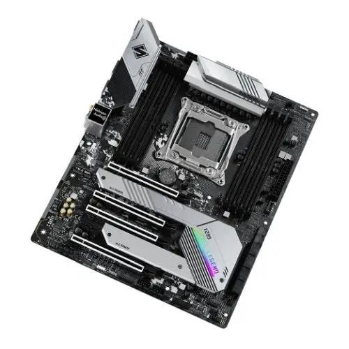 Asrock X299 STEEL LEGEND, Intel X299, 2066, ATX, 8 DDR4, SLI/XFire, Dual LAN, RGB Lighting, M.2 - X-Case UK T/A ROG