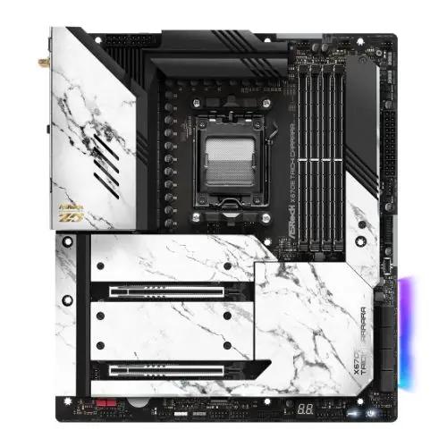 Asrock X670E TAICHI CARRARA, AMD X670, AM5, EATX, 4 DDR5, HDMI, 2 USB4, Wi-Fi 6E, 2.5G LAN, PD 3.0 27W, PCIe5, RGB, 4x M.2, 12cm Carrara Fan - X-Case UK T/A ROG