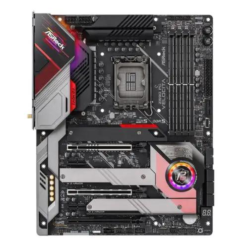 Asrock Z690 PHANTOM GAMING VELOCITA, Intel Z690, 1700, ATX, 4 DDR5, HDMI, DP, Wi-Fi, 2.5GB LAN, PCIe5, RGB, 4x M.2 - X-Case UK T/A ROG