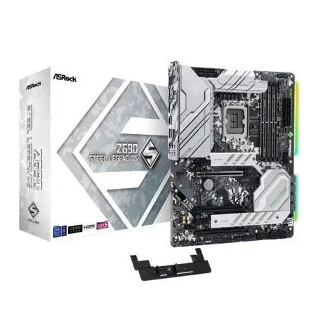 Asrock Z690 STEEL LEGEND/D5, Intel Z690, 1700, ATX, 4 DDR5, HDMI, DP, PCIe5, 2.5GB LAN, RGB, 3x M.2 - X-Case UK T/A ROG