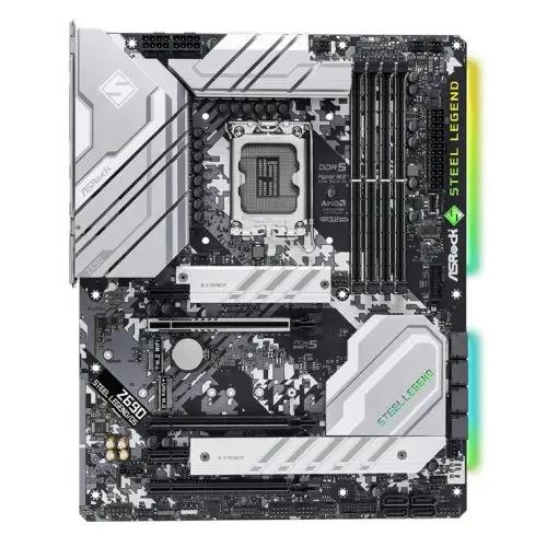 Asrock Z690 STEEL LEGEND/D5, Intel Z690, 1700, ATX, 4 DDR5, HDMI, DP, PCIe5, 2.5GB LAN, RGB, 3x M.2 - X-Case UK T/A ROG