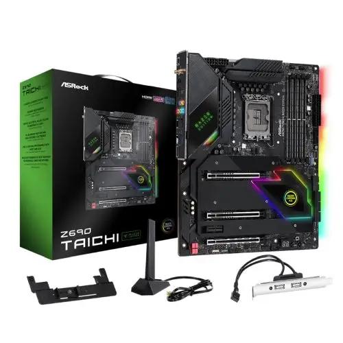 Asrock Z690 TAICHI RAZER Edition, Intel Z690, 1700, ATX, 4 DDR5, HDMI, 2 Thunderbolt, Wi-Fi, 2.5G LAN, PCIe5, Razer Chroma RGB, 3x M.2 - X-Case UK T/A ROG