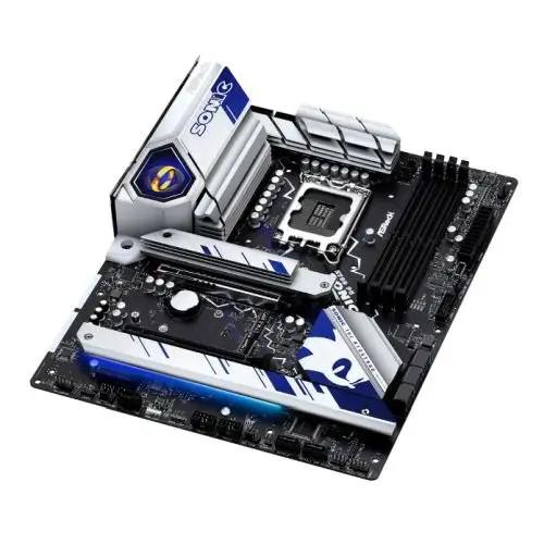 Asrock Z790 PG SONIC, Intel Z790, 1700, ATX, 4 DDR5, HDMI, DP, 2.5G LAN, PCIe5, RGB, 5x M.2, Animated Sonic Ring - X-Case UK T/A ROG