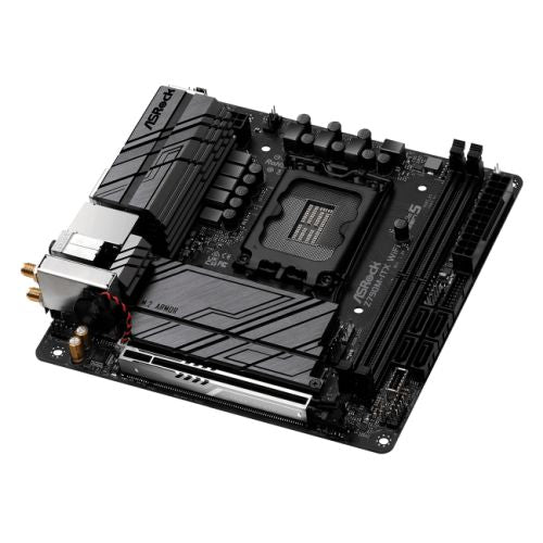 Asrock Z790M-ITX WIFI, Intel Z790, 1700, Mini ITX, 2 DDR5, HDMI, DP, eDP, Wi-Fi 6E, 2.5G & GB LAN, PCIe5, 2x M.2 - X-Case UK T/A ROG