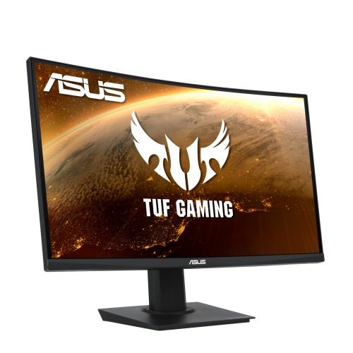 Asus 23.6" TUF Curved Gaming Monitor (VG24VQE), 1920 x 1080, 1ms, 2 HDMI, DP, 165Hz, FreeSync Premium, Shadow Boost, VESA - X-Case UK T/A ROG