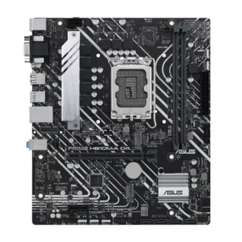 Asus PRIME H610M-A D4 CSM - Corporate Stable Model, Intel H610, 1700, Micro ATX, 2 DDR4, VGA, HDMI, DP, PCIe4, 2x M.2 - X-Case UK T/A ROG