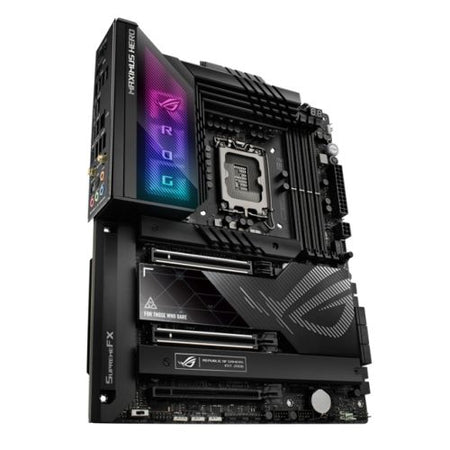 Asus ROG MAXIMUS Z790 HERO, Intel Z790, 1700, ATX, 4 DDR5, HDMI, 2 Thunderbolt, Wi-Fi 6E, 2.5G LAN, PCIe5, Hyper M.2 Card, RGB, 5x M.2 - X-Case UK T/A ROG