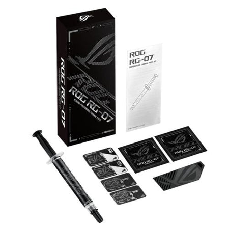 Asus ROG RG-07 Performance Thermal Paste Kit, 3g Syringe, Clean Wipes, Spreader, Application Stencils - X-Case UK T/A ROG