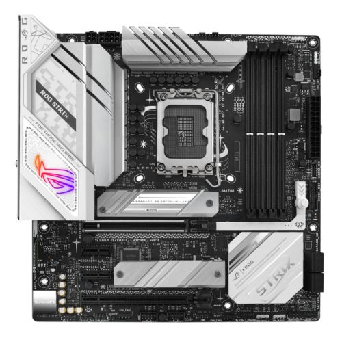 Asus ROG STRIX B760-G GAMING WIFI, Intel B760, 1700, Micro ATX, 4 DDR5, HDMI, DP, Wi-Fi 6E, 2.5G LAN, PCIe5, RGB, 2x M.2 - X-Case UK T/A ROG
