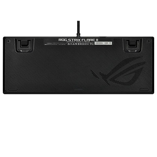 Asus ROG STRIX FLARE II RGB Mechanical Gaming Keyboard w/ PBT Keycaps, USB, ROG NX Red Switches, Detachable Wrist Rest - X-Case UK T/A ROG