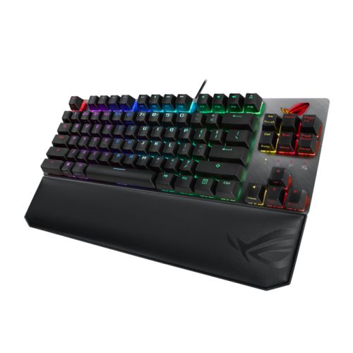 Asus ROG Strix SCOPE NX TKL DELUXE Compact Mechanical RGB Gaming Keyboard, ROG NX Mechanical Switches, Stealth Key, Quick-Toggle, Magnetic Wrist Rest - X-Case UK T/A ROG