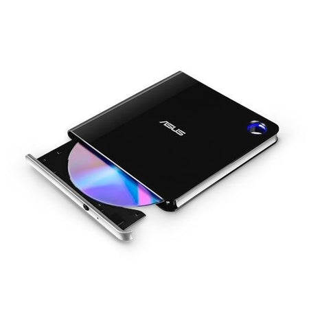 Asus (SBW-06D5H-U) Ultra-slim External Blu-Ray Writer, 6x, USB 3.1 A/C, M-DISC Support, Cyberlink Power2Go 8 - X-Case UK T/A ROG