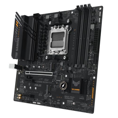 Asus TUF GAMING A620M-PLUS, AMD A620, AM5, Micro ATX, 4 DDR5, HDMI, 2 DP, 2.5G LAN, PCIe4, 2x M.2 - X-Case UK T/A ROG