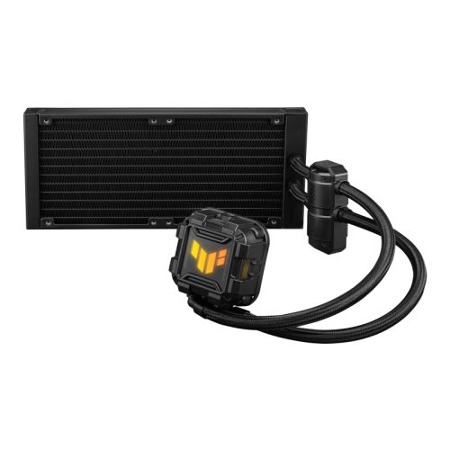 Asus TUF Gaming LC II 240 ARGB Liquid CPU Cooler, 240mm Radiator, ARGB Pump Head, 2 x Gen2 ARGB PWM Fans - X-Case UK T/A ROG