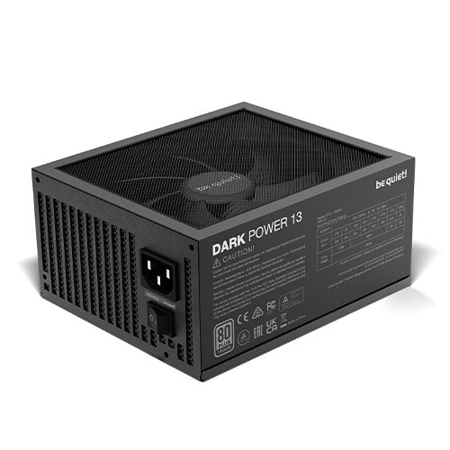 Be Quiet! 1000W Dark Power 13 PSU, Fully Modular, Fluid Dynamic Fan, 80+ Titanium, ATX 3.0, PCIe 5.0, Quad Rail, Full-Mesh PSU Front, OC Key - X-Case UK T/A ROG