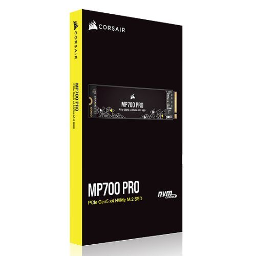 Corsair 2TB MP700 PRO Gen5 M.2 NVMe SSD, M.2 2280, PCIe 5.0, R/W 12.4K/11.8K MB/s, 1.5M/1.6M IOPS - X-Case UK T/A ROG