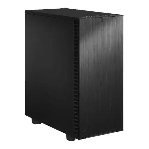 Fractal Design Define 7 Compact (Black Solid) Gaming Case, ATX, 2 Fans, Sound Dampening, Ventilated PSU Shroud, USB-C - X-Case UK T/A ROG