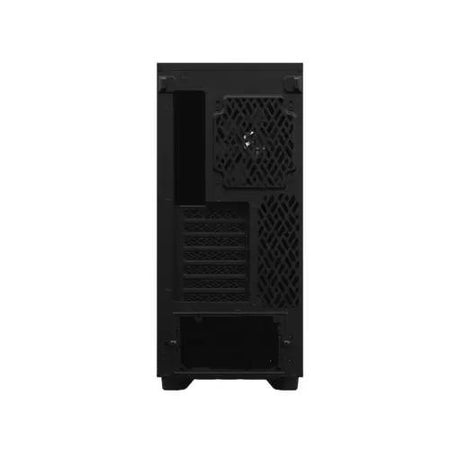 Fractal Design Define 7 Compact (Black Solid) Gaming Case, ATX, 2 Fans, Sound Dampening, Ventilated PSU Shroud, USB-C - X-Case UK T/A ROG