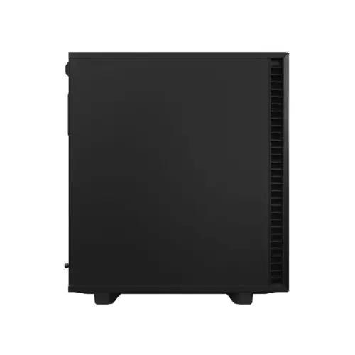 Fractal Design Define 7 Compact (Black Solid) Gaming Case, ATX, 2 Fans, Sound Dampening, Ventilated PSU Shroud, USB-C - X-Case UK T/A ROG