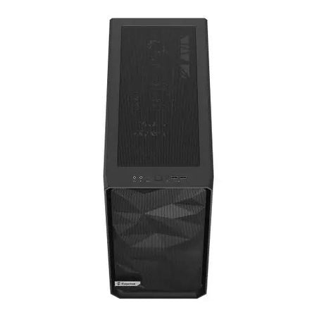 Fractal Design Meshify 2 (Black Solid) Gaming Case, E-ATX, Angular Mesh Front, 3 Fans, Fan Hub, Detachable Front Filter, USB-C - X-Case UK T/A ROG