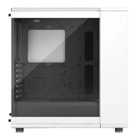 Fractal Design North Chalk White (TG Clear) Case w/ Clear Glass Window, ATX, 2 Fans, USB-C, Oak Front - X-Case UK T/A ROG