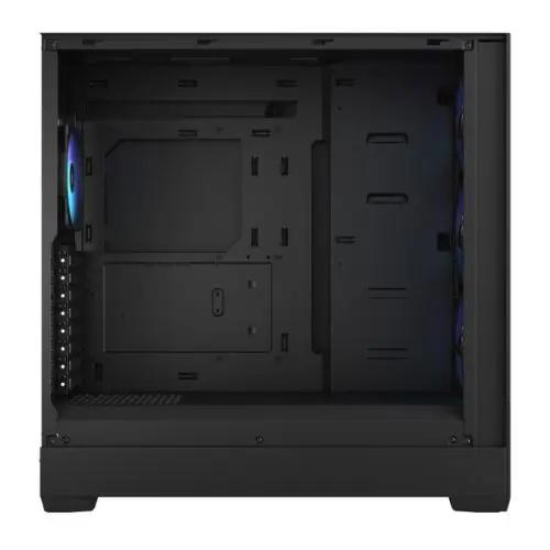 Fractal Design Pop XL Air RGB (Black TG) Gaming Case w/ Clear Glass Window, E-ATX, Hexagonal Mesh Front, 4 RGB Fans & RGB Controller - X-Case UK T/A ROG