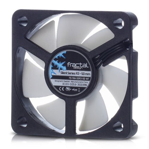 Fractal Design Silent Series R3 5cm Case Fan, 7 Blades, Rifle Bearing, 3500 RPM - X-Case UK T/A ROG