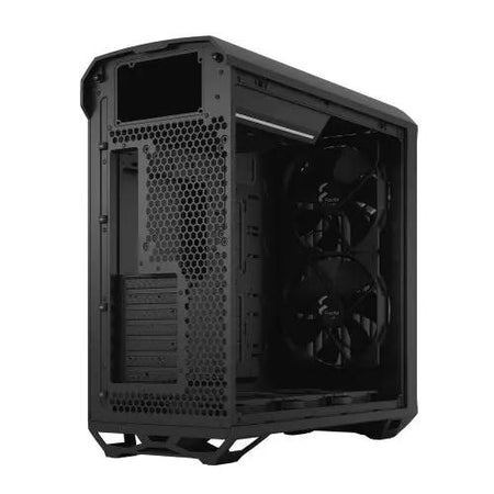 Fractal Design Torrent (Black Solid) Gaming Case, E-ATX, 5 Fans, Fan Hub, Front Grille, USB-C - X-Case UK T/A ROG