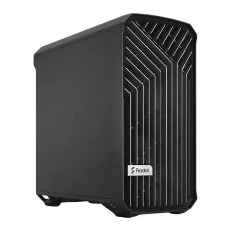 Fractal Design Torrent Compact (Black Solid) Gaming Case, E-ATX, 2 Fans, Fan Hub, Front Grille, USB-C - X-Case UK T/A ROG