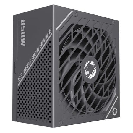 GameMax 850W GX-850 Pro PSU, Fully Modular, LLC+DC-DC, Axial-Tech FDM Fan, 80+ Gold, ATX 3.0, PCIe 5.0, Black, Power Lead Not Included - X-Case UK T/A ROG