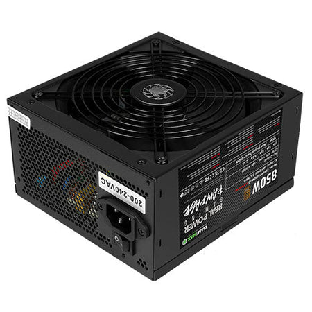 GameMax 850W RPG Rampage Fully Modular PSU, 80+ Bronze, Flat Black Cables, Power Lead Not Included - X-Case UK T/A ROG