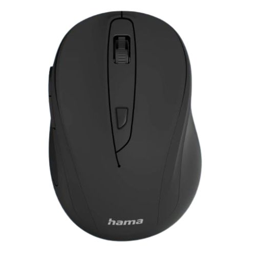 Hama MC-400 V2 Compact Wireless Optical Mouse, 6 Buttons, 800-1600 DPI, Black - X-Case UK T/A ROG