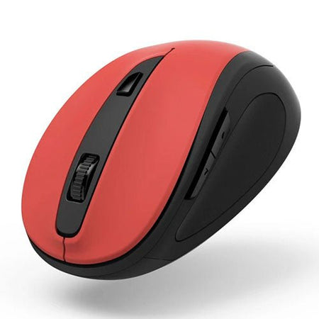 Hama MC-400 V2 Compact Wireless Optical Mouse, 6 Buttons, 800-1600 DPI, Black/Red - X-Case UK T/A ROG