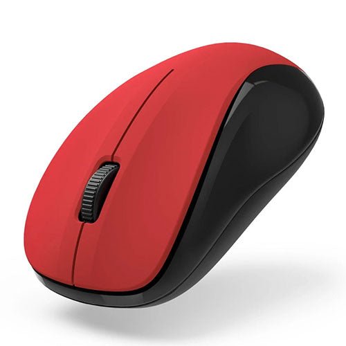 Hama MW-300 V2 Wireless Optical Mouse, 3 Buttons, USB Nano Receiver, Red - X-Case UK T/A ROG