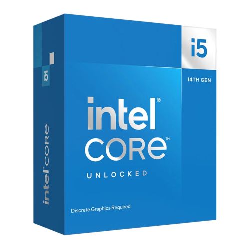 Intel Core i5-14600KF, CPU, 1700, 3.5 GHz (5.3 Turbo), 14-Core, 125W (181W Turbo), 10nm, 24MB Cache, Overclockable, Raptor Lake Refresh, No Graphics, NO HEATSINK/FAN - X-Case UK T/A ROG