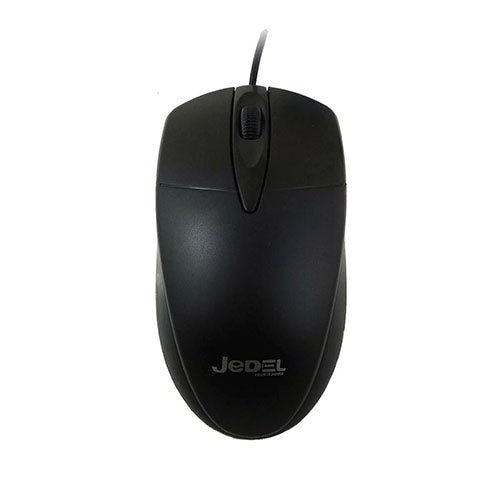Jedel (CP72) Wired Optical Mouse, 1000 DPI, USB, Black - X-Case UK T/A ROG