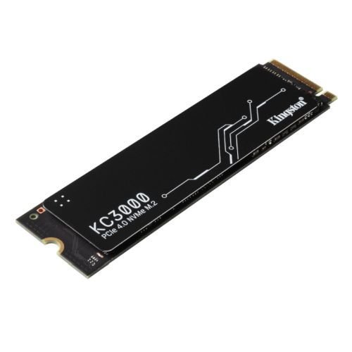 Kingston 2TB KC3000 M.2 NVMe SSD, M.2 2280, PCIe4, 3D TLC NAND, R/W 7000/7000 MB/s, 1M/1M IOPS, Aluminium Heatspreader - X-Case UK T/A ROG