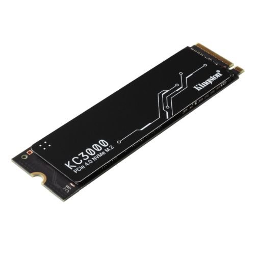 Kingston 512GB KC3000 M.2 NVMe SSD, M.2 2280, PCIe4, 3D TLC NAND, R/W 7000/3900 MB/s, 450K/900K IOPS, Aluminium Heatspreader - X-Case UK T/A ROG