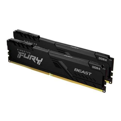 Kingston Fury Beast 16GB Kit (2 x 8GB), DDR4, 3200MHz (PC4-25600), CL16, DIMM Memory - X-Case UK T/A ROG