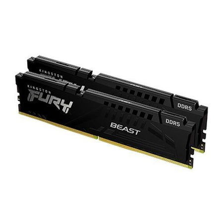 Kingston Fury Beast 32GB Kit (2 x 16GB), DDR5, 5200MHz (PC5-38400), CL40, 1.25V, ECC, XMP 3.0, PMIC, DIMM Memory - X-Case UK T/A ROG