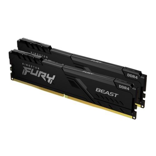 Kingston Fury Beast 64GB Kit (2 x 32GB), DDR4, 3200MHz (PC4-25600), CL16, DIMM Memory - X-Case UK T/A ROG