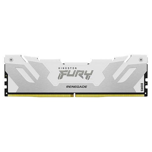 Kingston Fury Renegade 32GB Kit (2 x 16GB), DDR5, 7600MHz, CL38, 1.45V, ECC, XMP 3.0, PMIC, DIMM Memory, White - X-Case UK T/A ROG