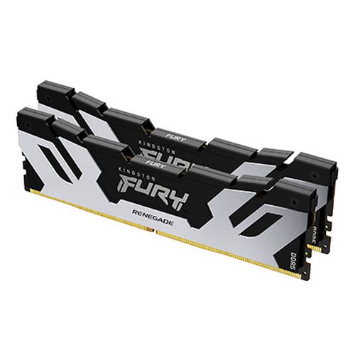 Kingston Fury Renegade 32GB Kit (2 x 16GB), DDR5, 8000MHz, CL38, 1.45V, ECC, XMP 3.0, PMIC, DIMM Memory, Black/Silver - X-Case UK T/A ROG