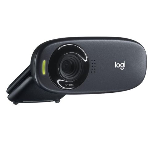 Logitech C310 HD Webcam, 1.2MP, 720p/30fps, Mic, Widescreen, Auto Light Correction, Mounting Clip - X-Case UK T/A ROG