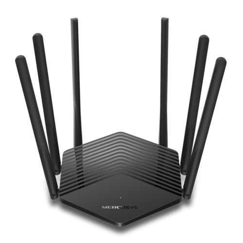 Mercusys (MR50G) AC1900 (600+1300) Wireless Dual Band GB Cable Router, MU-MIMO, 6 Antennas - X-Case UK T/A ROG