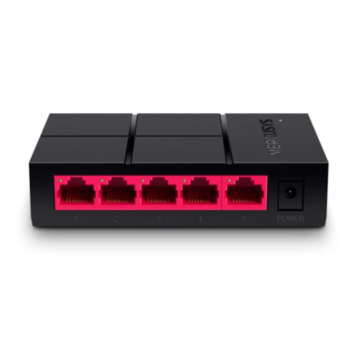 Mercusys (MS105G) 5-Port Gigabit Unmanaged Desktop Switch, Plastic Case - X-Case UK T/A ROG