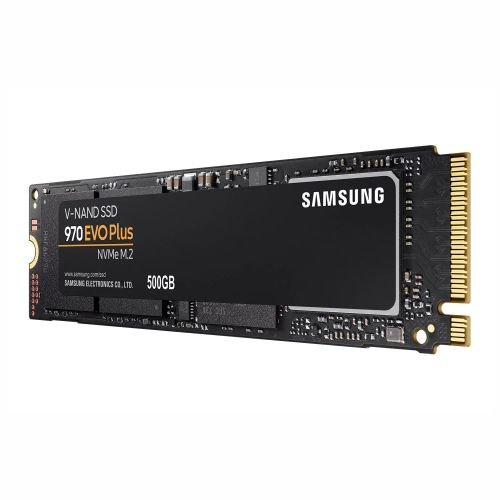 Samsung 500GB 970 EVO PLUS M.2 NVMe SSD, M.2 2280, PCIe, V-NAND, R/W 3500/3200 MB/s, 480K/550K IOPS - X-Case UK T/A ROG