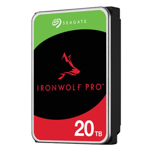 Seagate 3.5", 20TB, SATA3, IronWolf Pro NAS Hard Drive, 7200RPM, 256MB Cache, CMR, OEM - X-Case UK T/A ROG